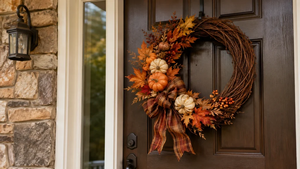 13. Grapevine Fall Wreath