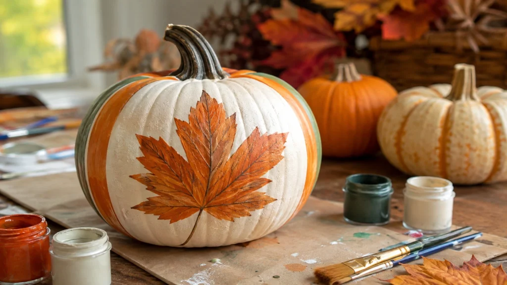 28. Decorative Pumpkin Painting