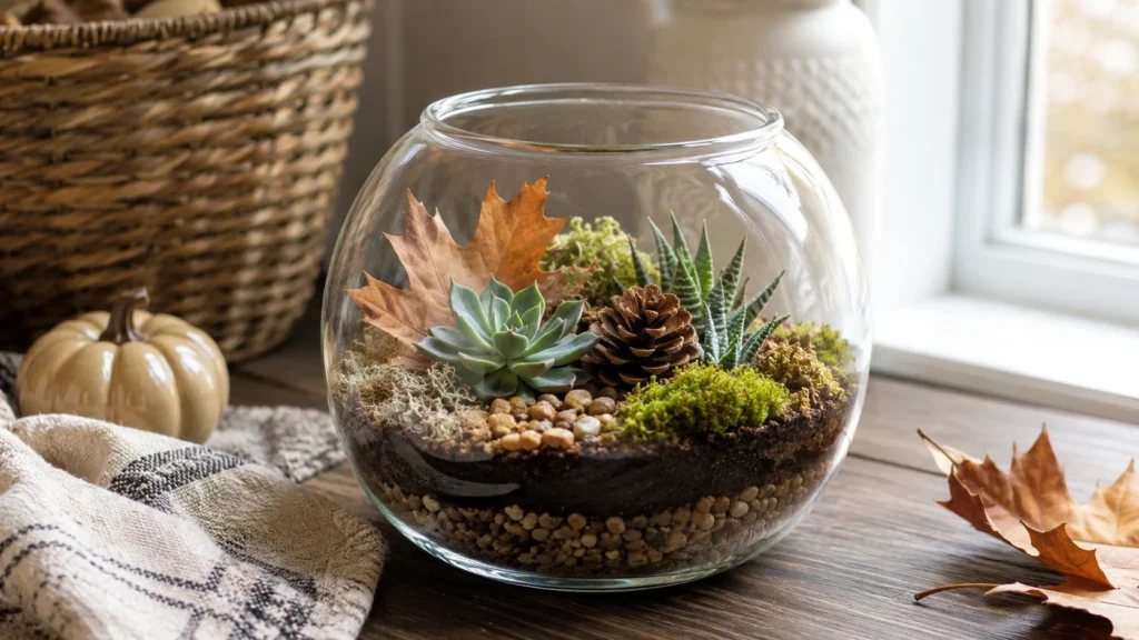 26. Autumn Terrarium