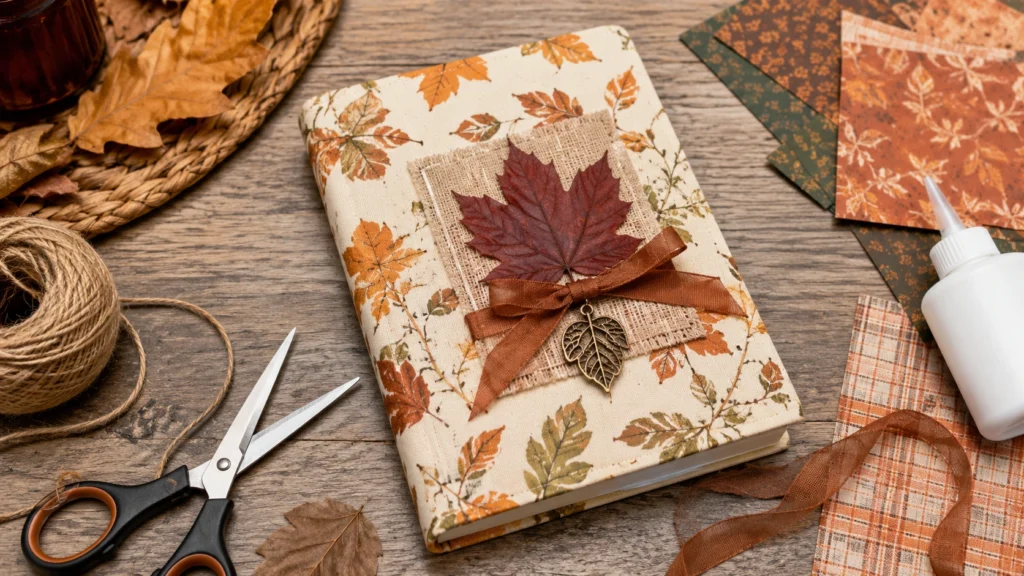 22. Autumn Journal Cover Decoration