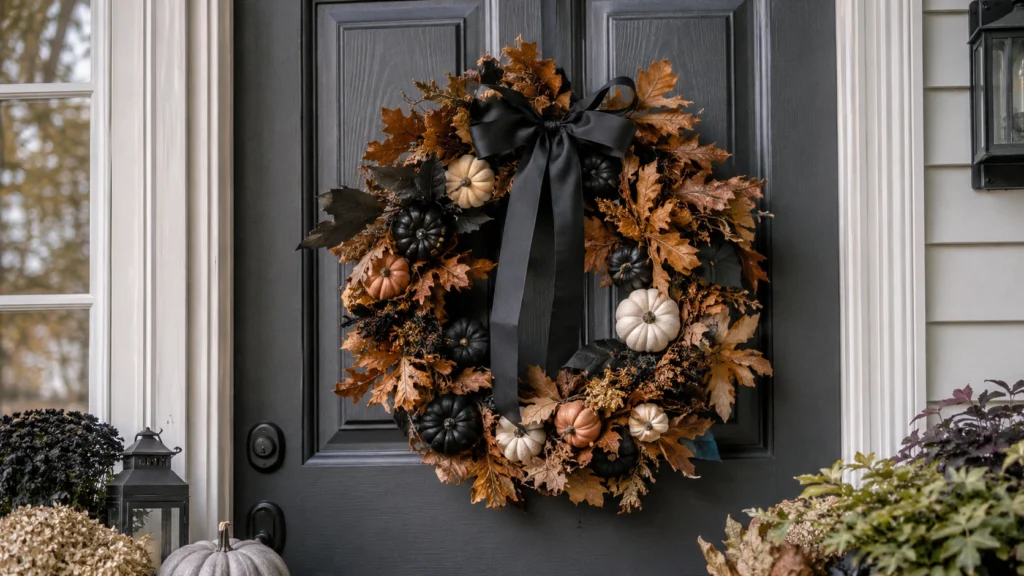 29. Front Door Wreath Swap