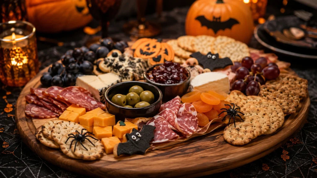 23. Halloween Charcuterie Board Display