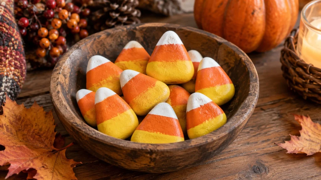 23. Candy Corn Rocks