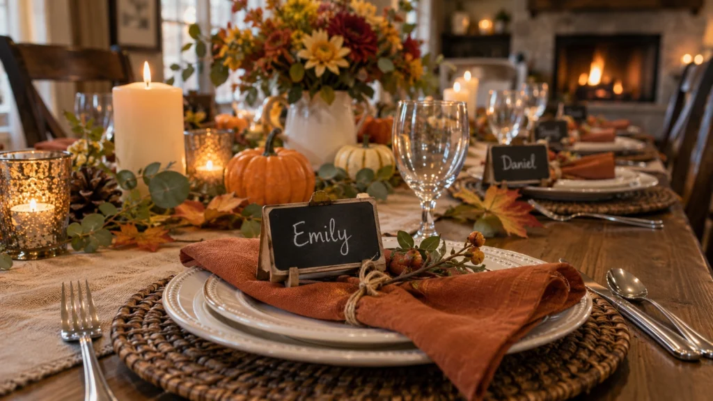 13. Thanksgiving Table Place Cards