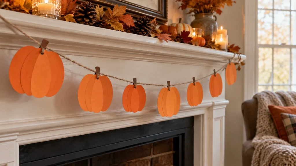 10. Pumpkin Garland Strand