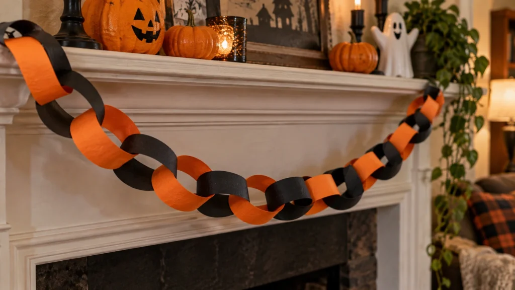 19. Halloween Paper Chain