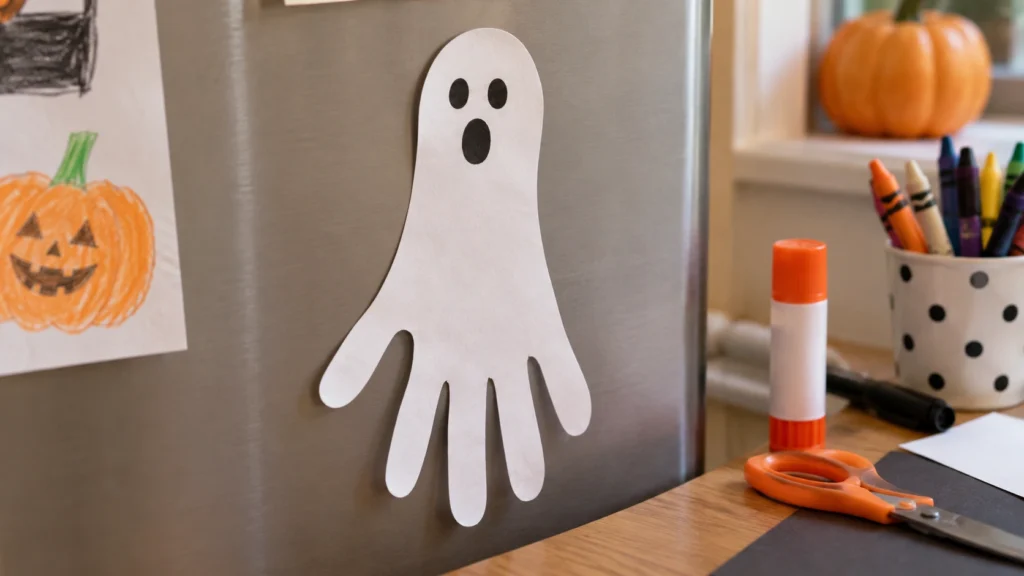 30. Handprint Ghost Craft