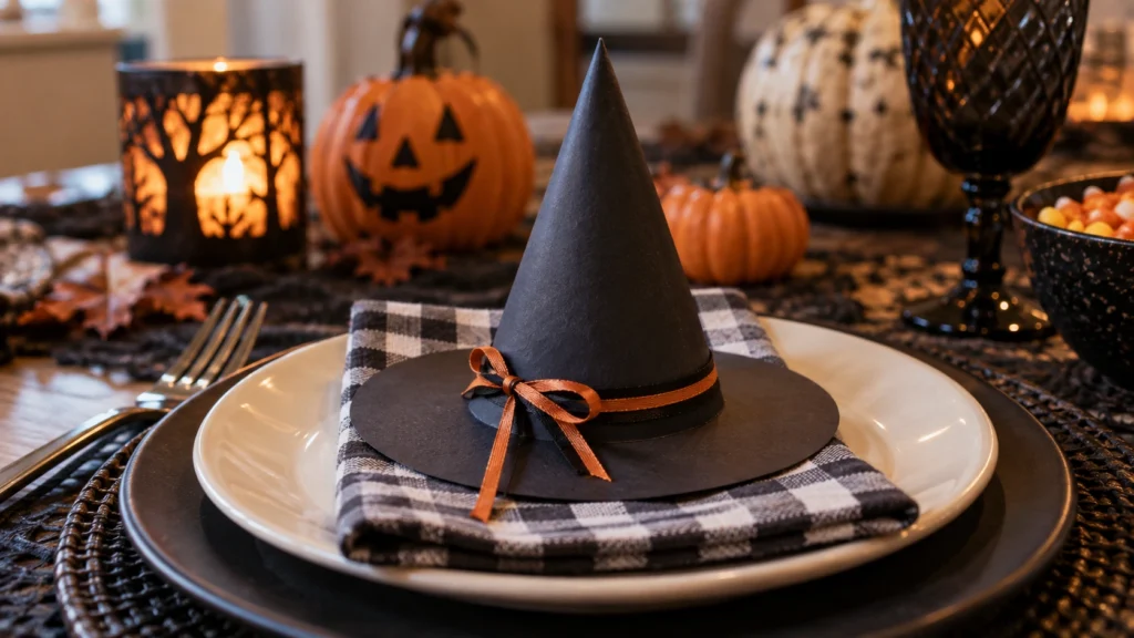 27. Paper Cone Witch Hat Craft