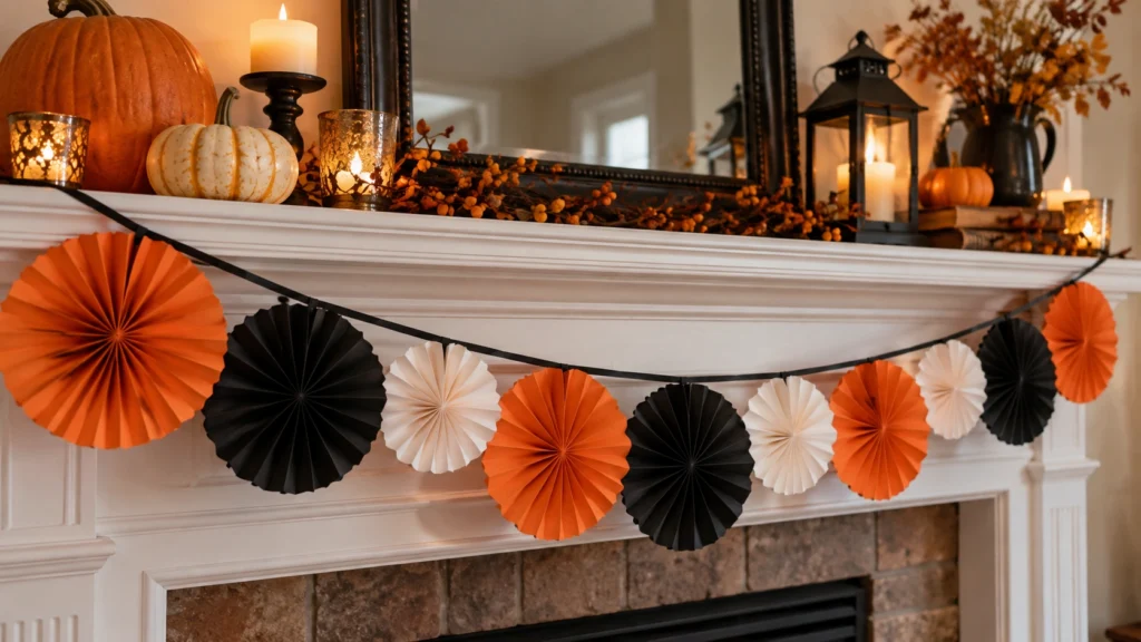22. Paper Fan Garland