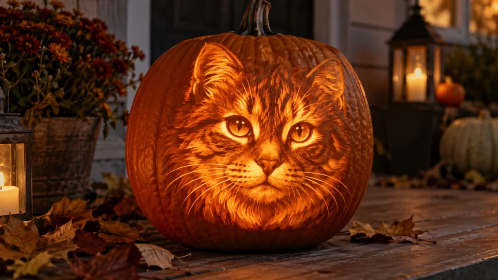 25. Realistic Cat Portrait