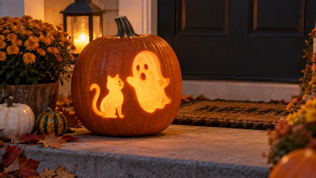 24. Cat And Ghost Duo