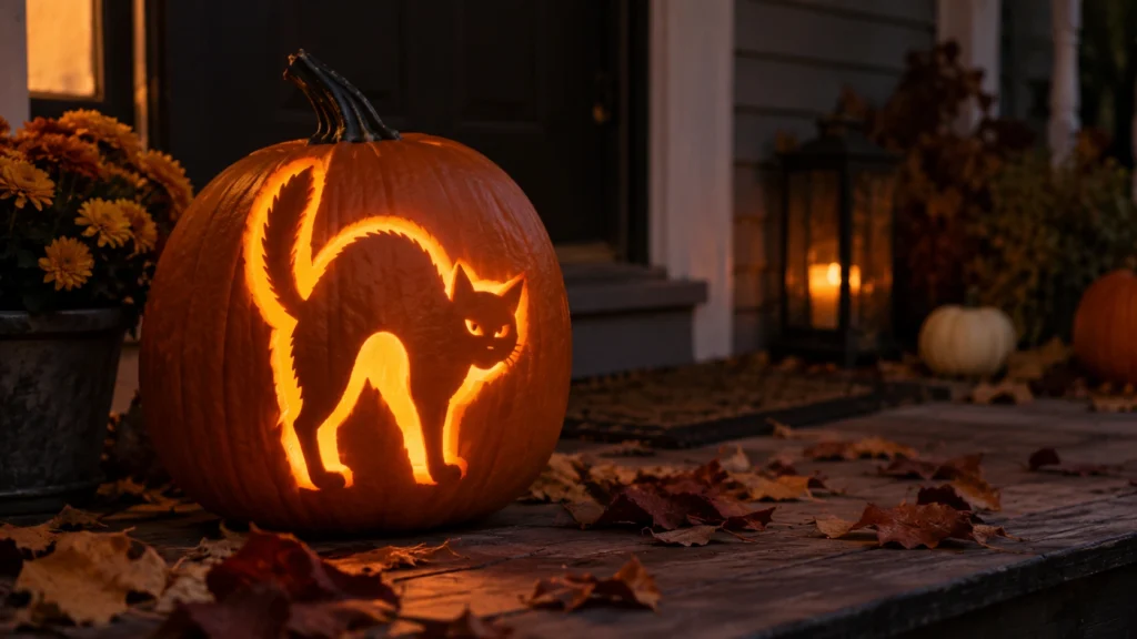 4. Arched Back Cat Shape