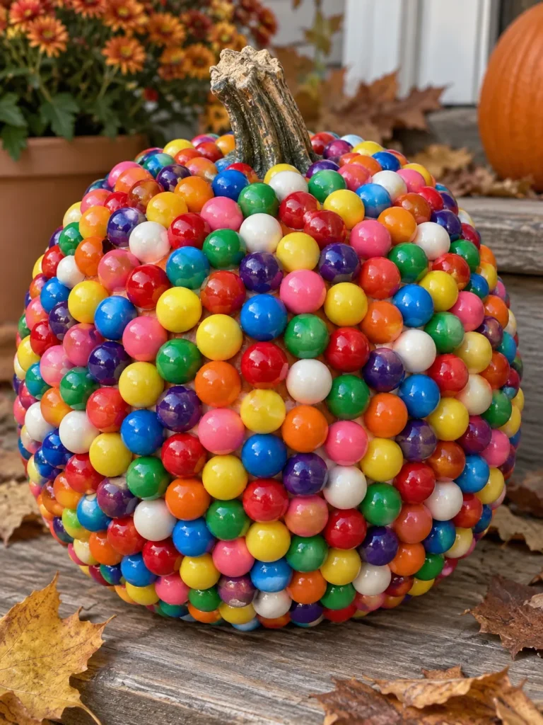 1. Full Coverage Rainbow Pumpkin