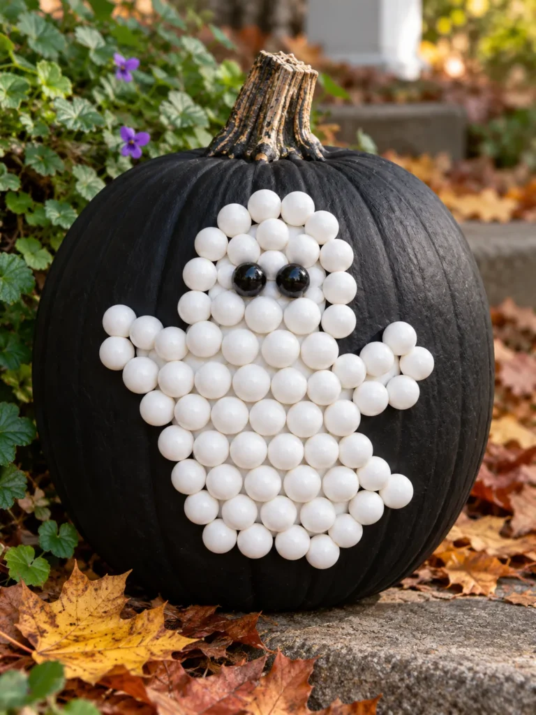 22. Gumball Ghost Pumpkin