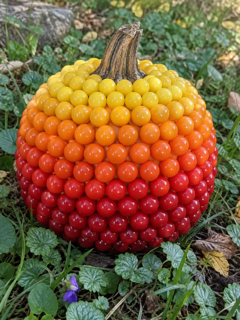 8. Ombre Gumball Pumpkin