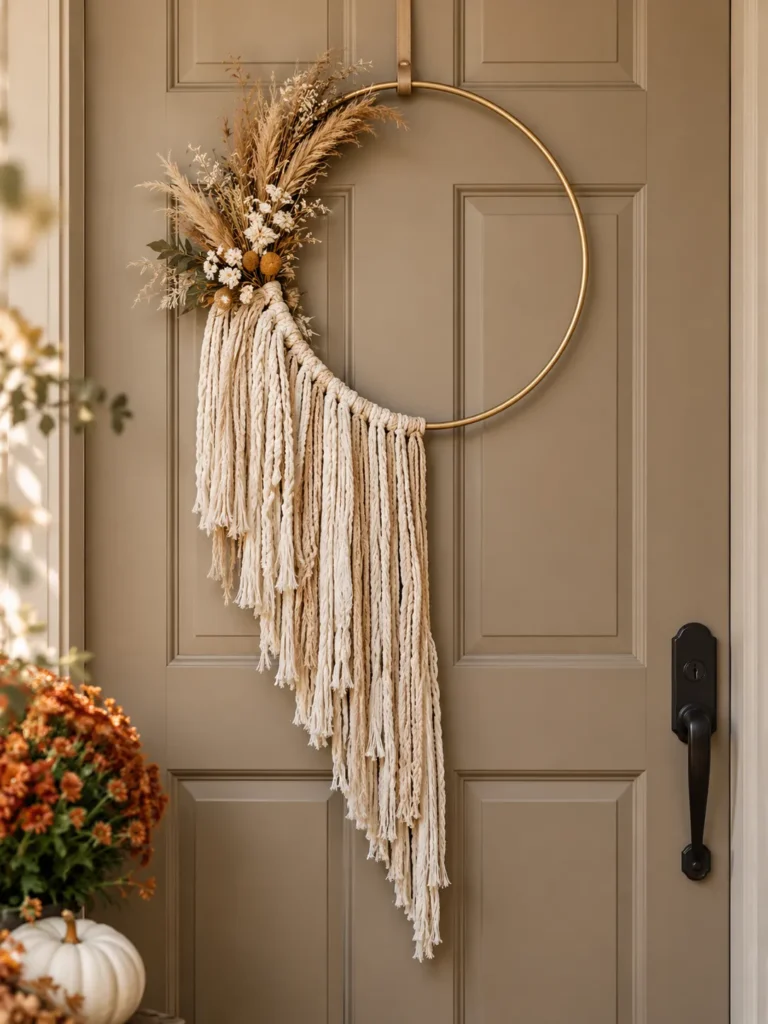 11. Fringe Detail Wreath