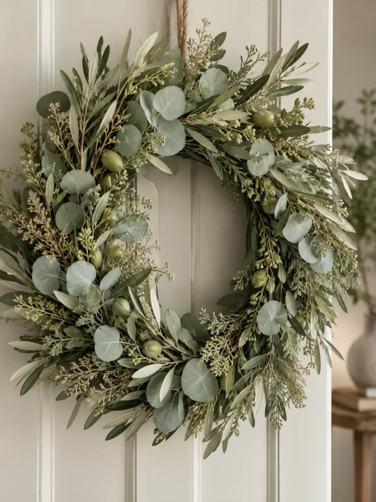 17. Soft Sage Green Wreath