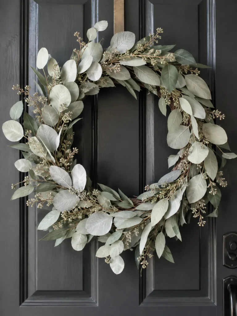 14. Bleached Eucalyptus Wreath