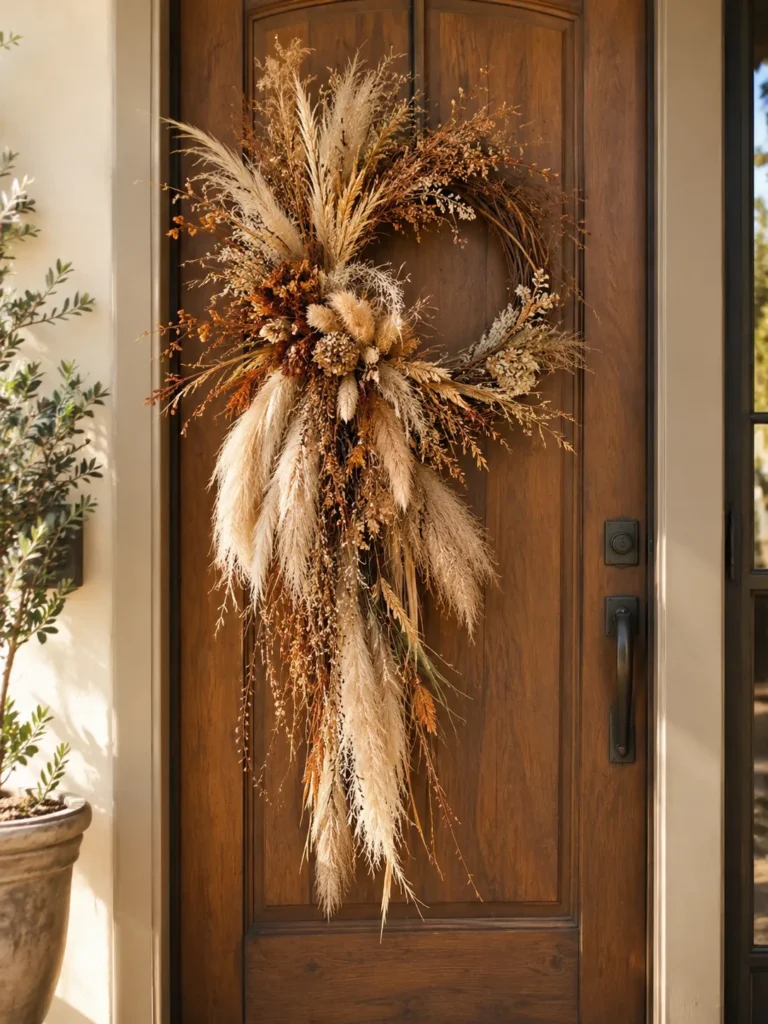 28. Cascading Trail Wreath
