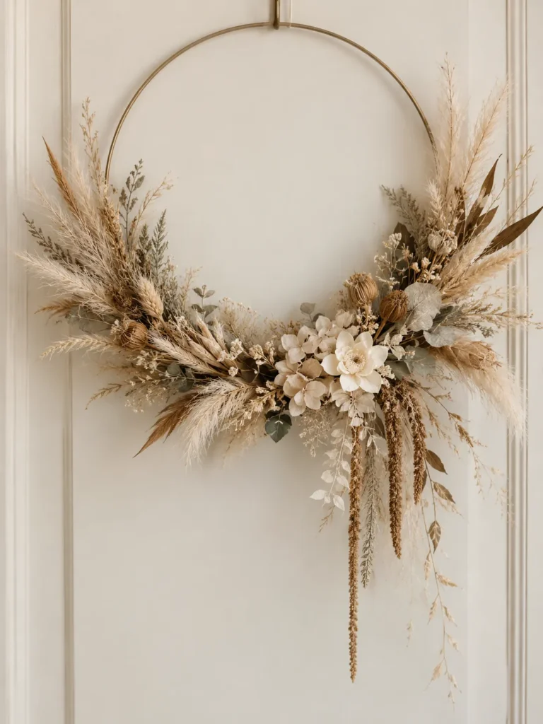 27. Half Moon Crescent Wreath