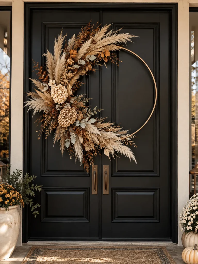 25. Oversized Asymmetrical Wreath