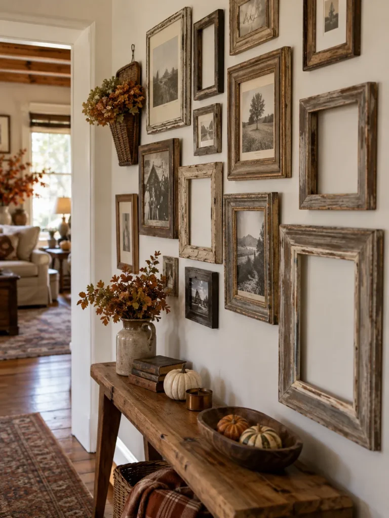 18. Weathered Picture Frame Gallery