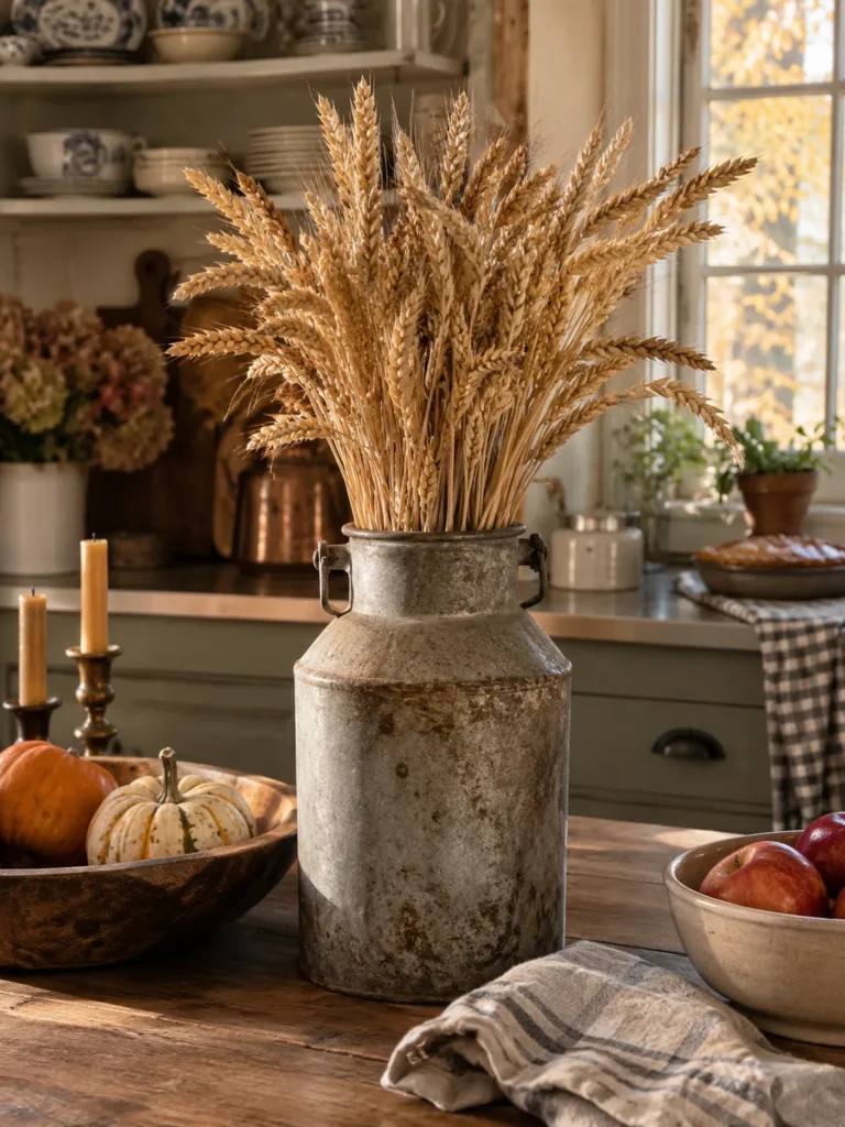 13. Antique Milk Jug Vase