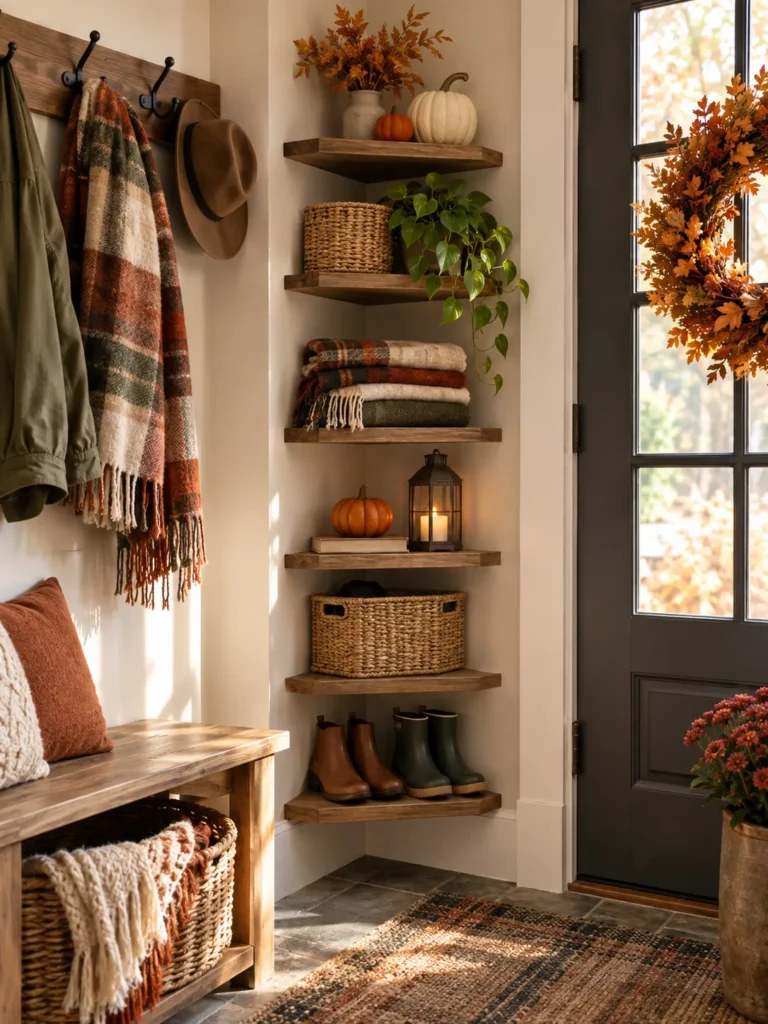 16. Corner Shelf Unit
