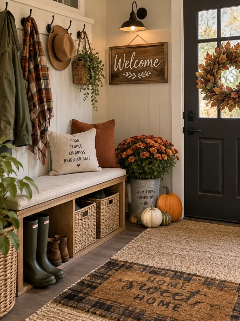 28. Seasonal Welcome Sign