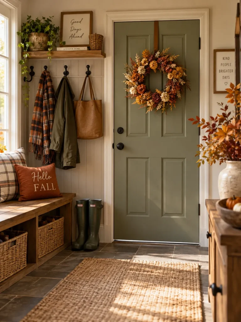 25. Fall Wreath Accent