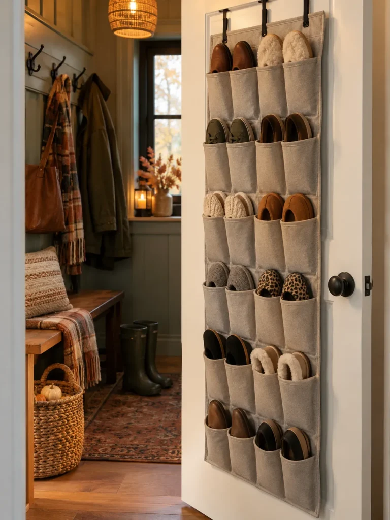 5. Over Door Shoe Pocket Organizer