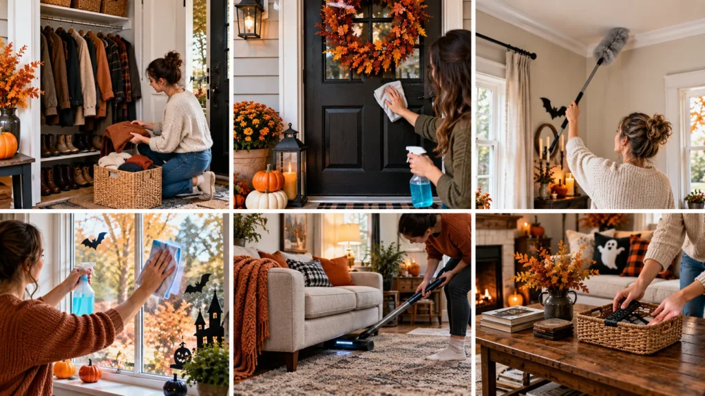 Deep Cleaning Tasks Before Halloween Halloween Cleaning Checklist