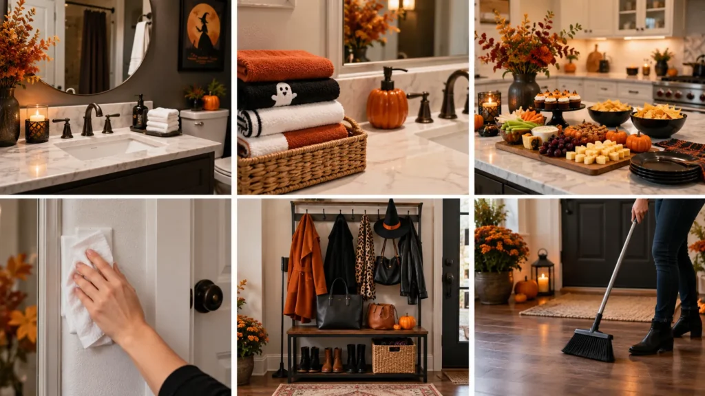 Halloween Party Cleaning Checklist For Guests