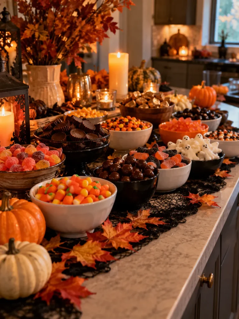13. Build A Candy Buffet Station