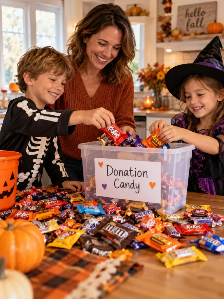 21. Donate Extra Candy