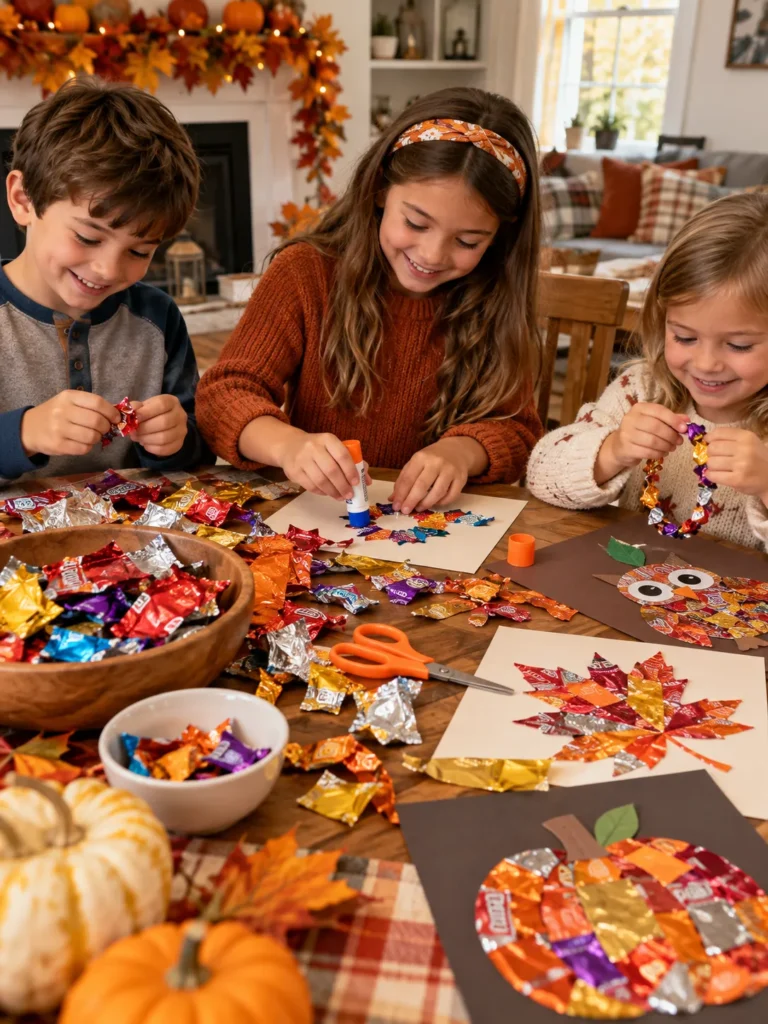 28. Use Candy As Craft Supplies