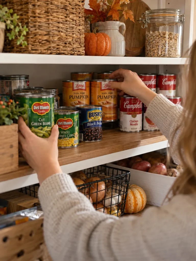 3. Rotate Canned Goods