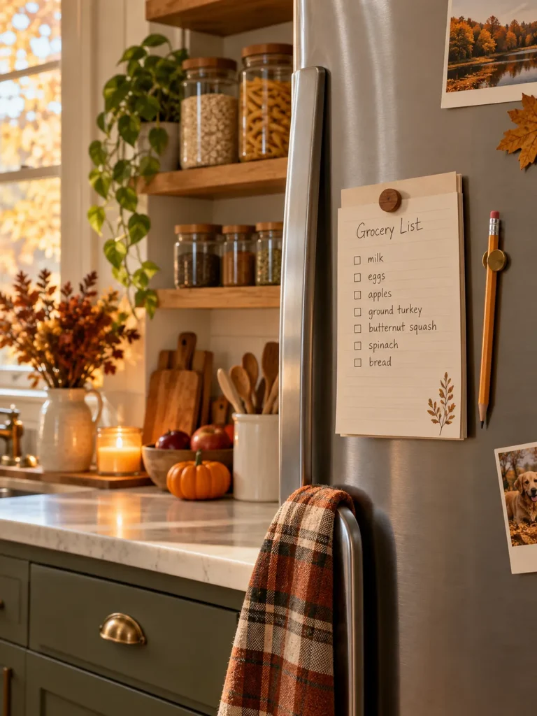 27. Keep A Running Grocery List
