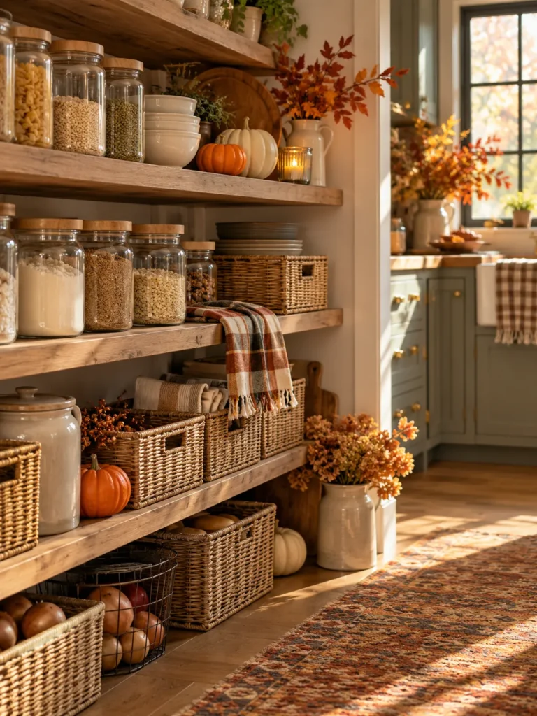 23. Add Seasonal Decor Near Storage