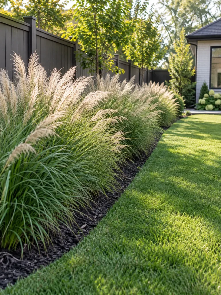 20. Grass Along The Property Line