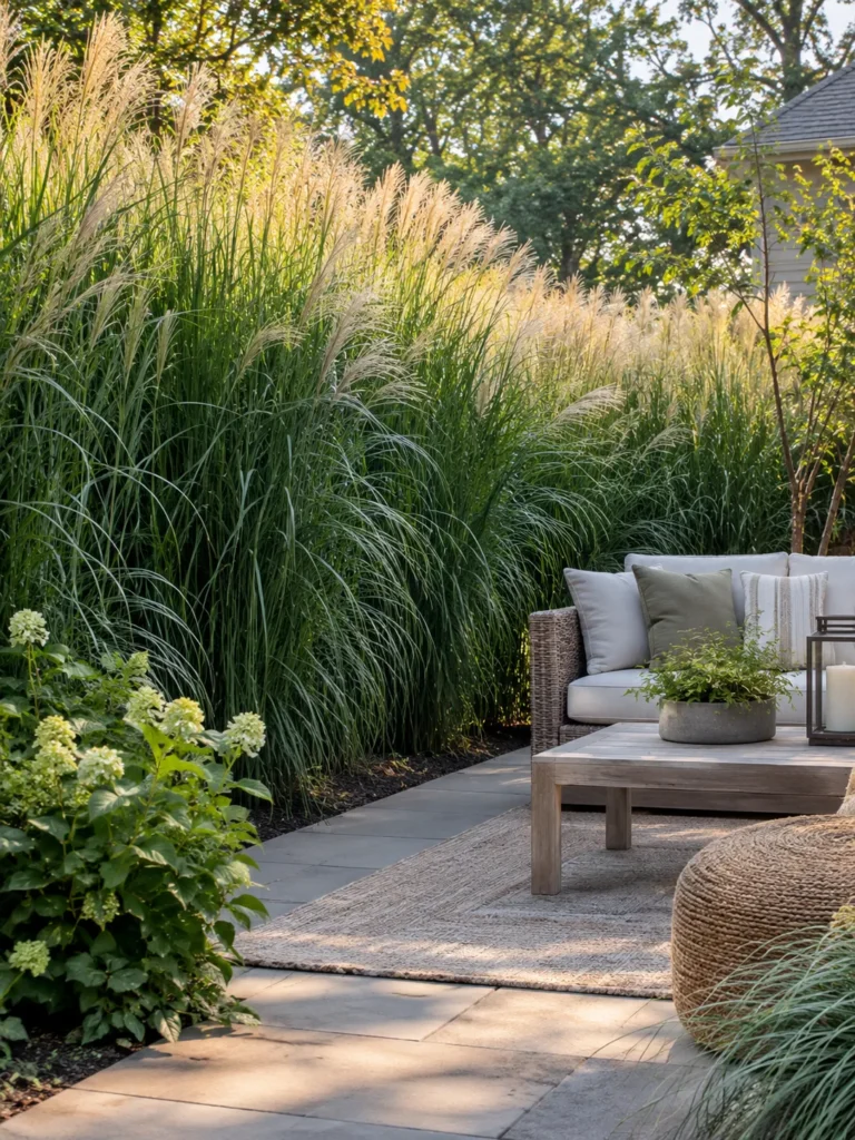 19. Tall Grass As A Hedge Alternative