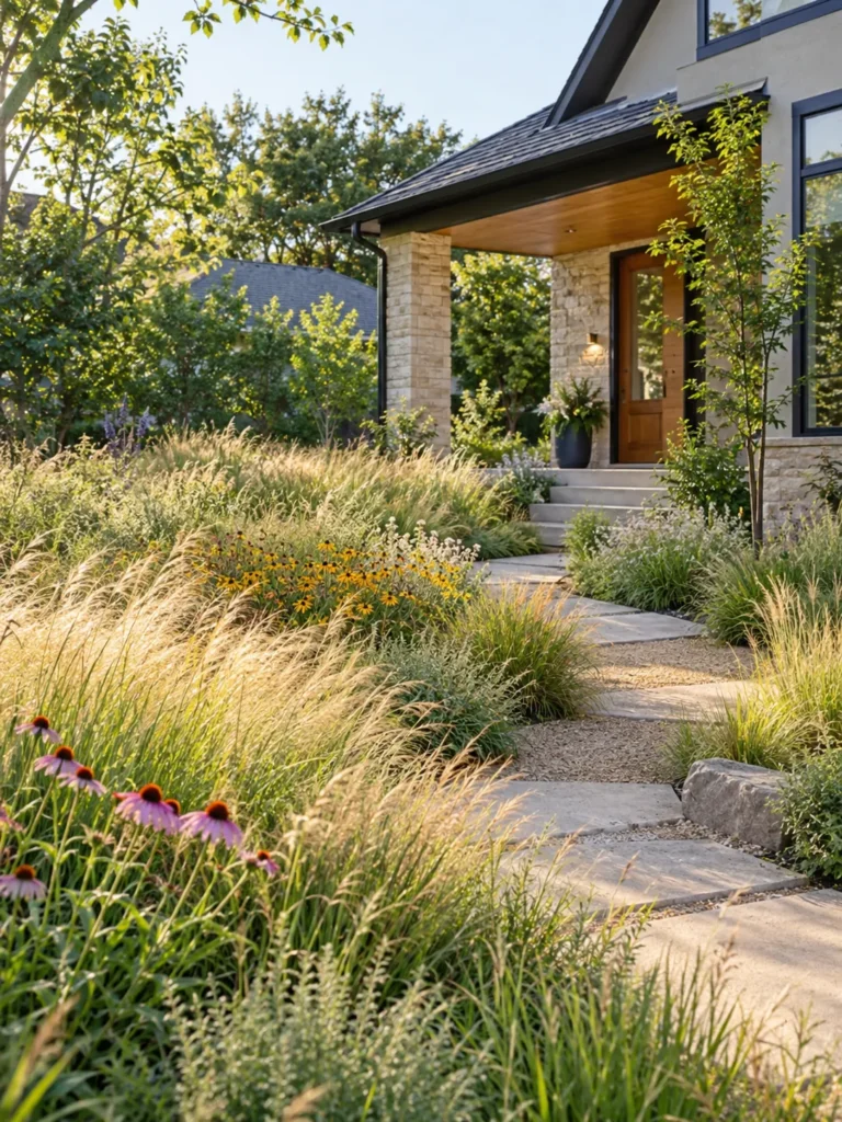 15. Native Grass Meadow Lawn Swap