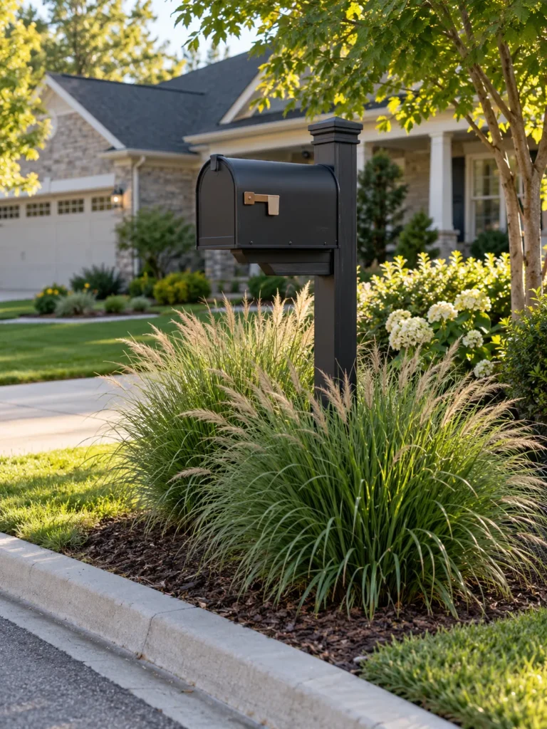 7. Grass Clusters Around The Mailbox