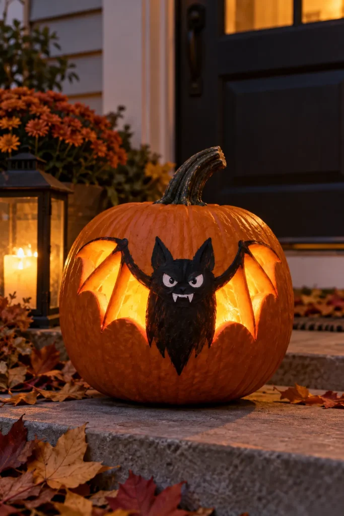 30. Half Carved and Half Painted Bat