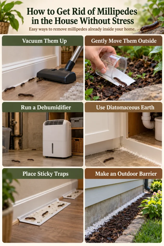 How to Get Rid of Millipedes in the House Without Stress