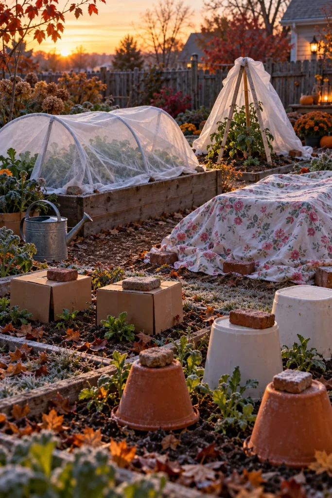 How to Cover Plants for Frost the Right Way