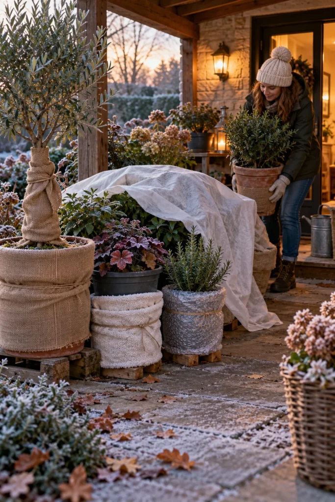 How to Keep Plants from Freezing in Pots and Containers