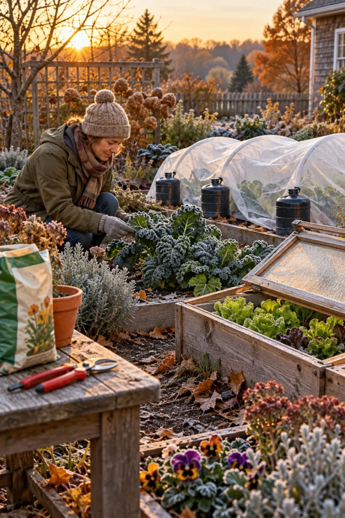 Protecting Garden Plants from Frost with Smart Care Habits