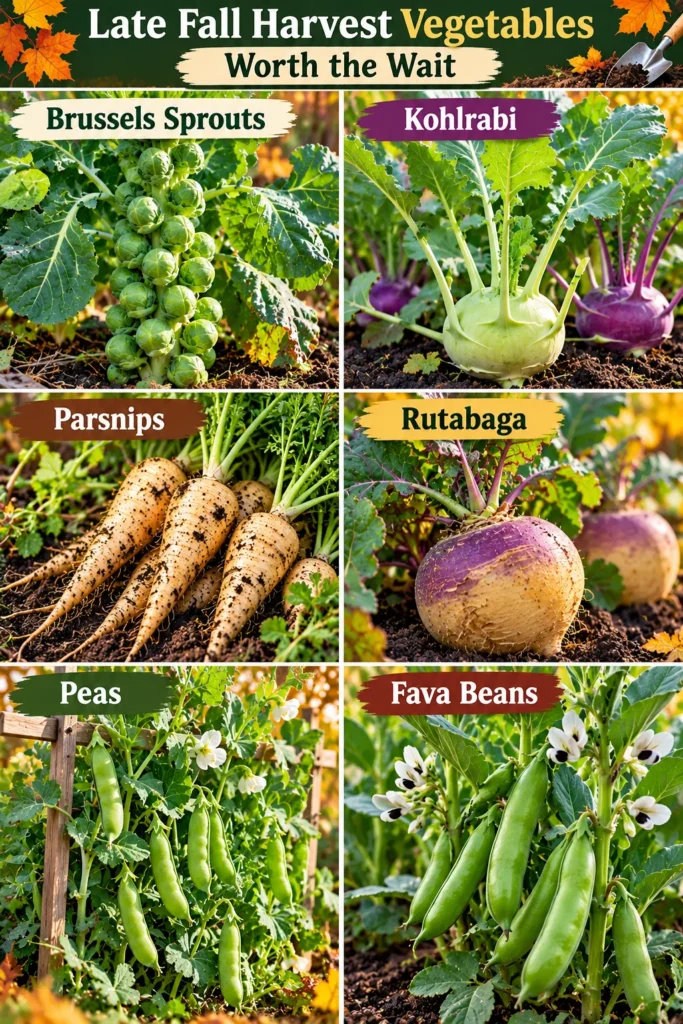 Late Fall Harvest Vegetables Worth the Wait