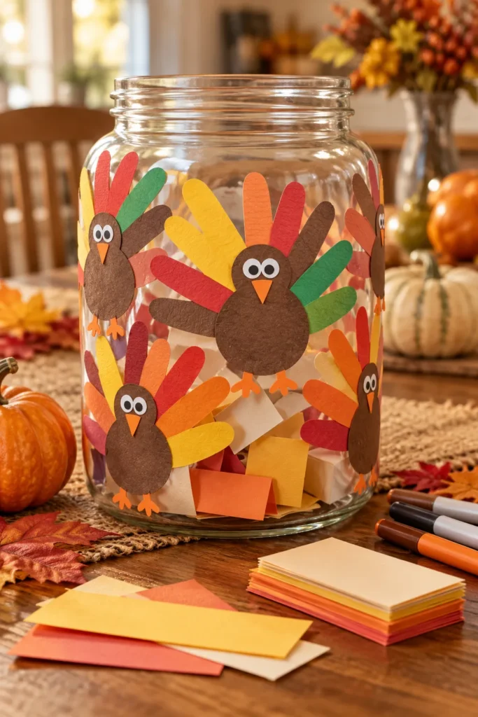 25. Gratitude Jar Turkey